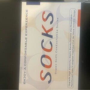 Comfortable No-Show Socks - Black